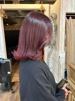 ミディアム 透明感/レイヤー /ayaneのヘアスタイル