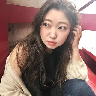 ロング ママ美容師 ＊ヒマワリのヘアスタイル