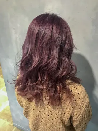 ミディアム カラー 江畑 匠 新宿三丁目 徒歩30秒⭐️のヘアスタイル