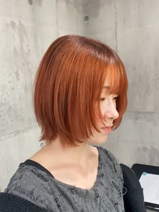 ショート カラー パーマ ヘアアレンジ メンズ キッズ レイヤー×ハイトーン / mihana🪐のヘアスタイル
