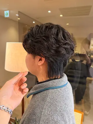 パーマ 艶髪/透明感 レイヤー YUKIのヘアスタイル