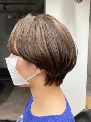 ショート ショート・ウルフ✂︎ 安住有咲子のヘアスタイル