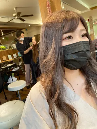 ロング 三浦 健太郎のヘアスタイル