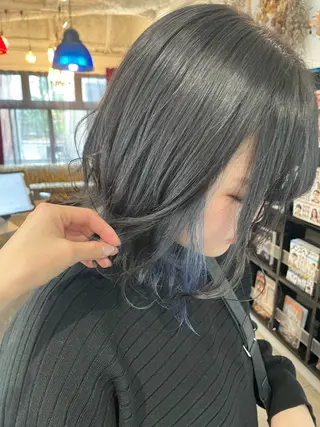 ミディアム カラー 🍒透明感カラー/ 艶カラー/さくら🍒のヘアスタイル