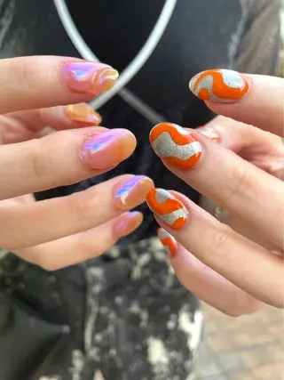 ネイル Shiori・:* 💫のネイルデザイン