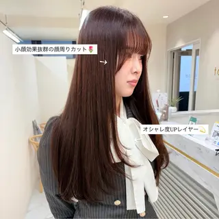 ロング カラー 透明感カラー/ セット/SAKURAのヘアスタイル