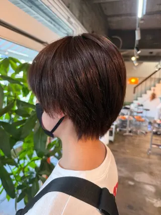 ショート 後藤 実咲のヘアスタイル