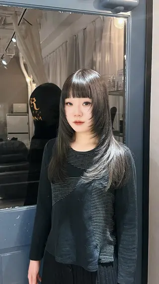 セミロング Asuka/髪質改善 /カラー/ヘアセットのヘアスタイル