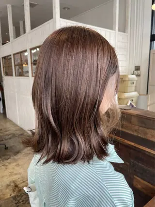 ミディアム Hair Ruup ちさきのヘアスタイル