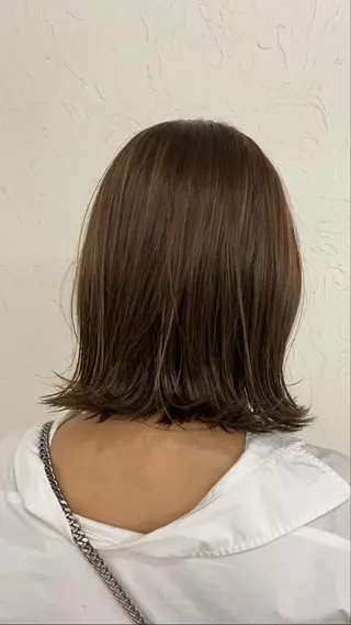 カラー 前橋 姫奈のヘアスタイル