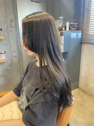 ロング カラー 海外風レイヤー🥥 NANAのヘアスタイル