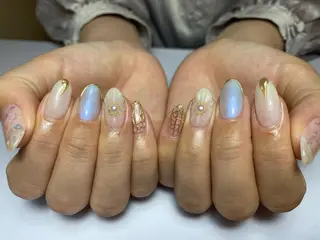セミロング shandy nailのネイルデザイン