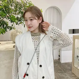 ミディアム スギヤマ ショウゴのヘアスタイル
