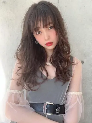 セミロング 🩰透明感カラー♡ UTA🩰のヘアスタイル