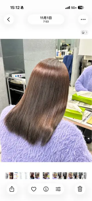 ミディアム 広がり・パサつき改善 /ツヤ美髪/こうたのヘアスタイル