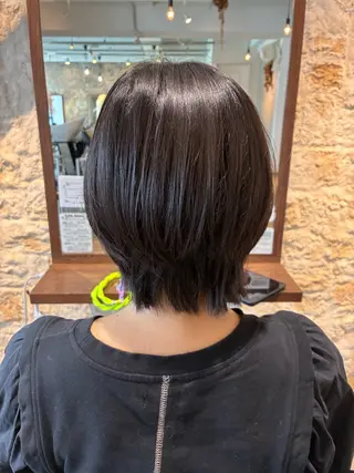 ショート 安田 純香のヘアスタイル