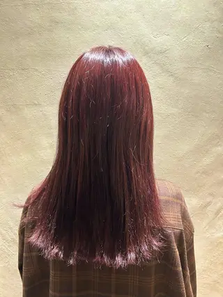 セミロング 髪質改善カラー/ レイヤー/望月うららのヘアスタイル