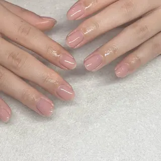 ネイル パラジェルネイル 大人可愛/シンプルのネイルデザイン