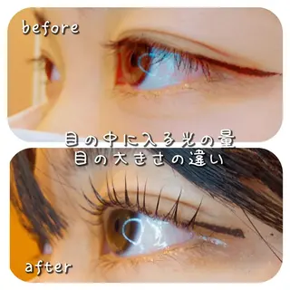 マツエク・マツパ eyelash  Recona のマツエク・マツパデザイン