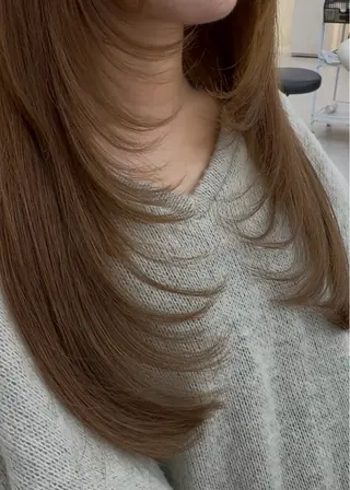 ロング Fi-Ne原宿/ プルエクステ/そらのヘアスタイル