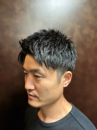 ショート メンズ 祐川 寛太のヘアスタイル