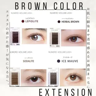 マツエク・マツパ CocoMinto Rie.Mのマツエク・マツパデザイン