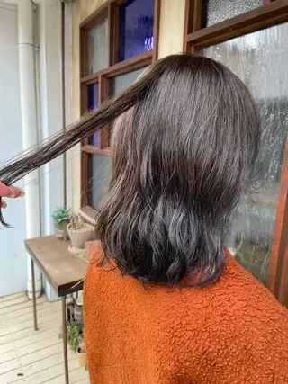 ミディアム 綾/ベージュカラー /パーマ🩰のヘアスタイル