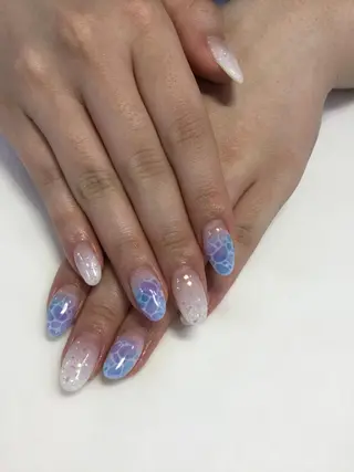 ネイル 💎🐰 saki. m 🐰💎のネイルデザイン