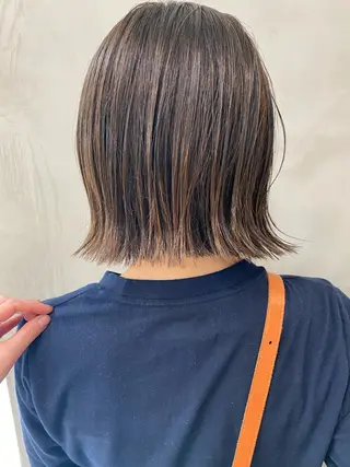 カラー 大山 茶子のヘアスタイル