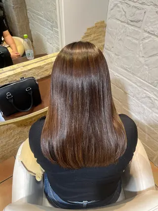 セミロング 宮本 琴音のヘアスタイル