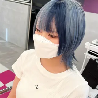 ミディアム カラー ELU.☁️ ARIのヘアスタイル