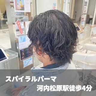 パーマ メンズ メンズ専門美容師 小倉裕悟のヘアスタイル