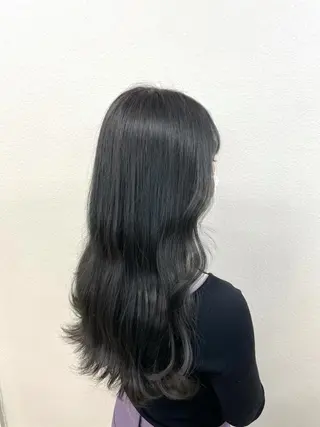 ロング カラー 韓国ヘア🇰🇷🎀 みきのヘアスタイル