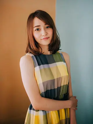 ミディアム 福島 浩司のヘアスタイル