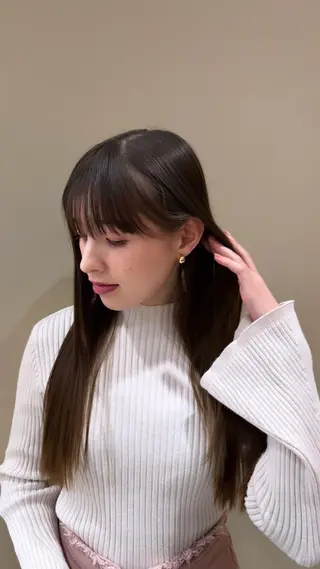 ロング 髪質改善/ストレート /Masatoのヘアスタイル