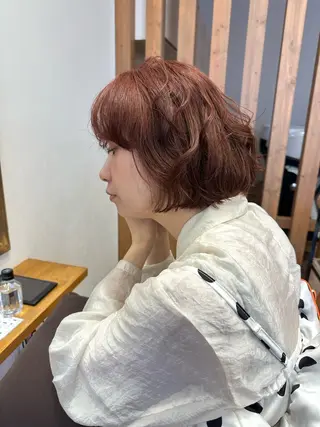 ミディアム iroha/大阪梅田 /ニュアンスカラーのヘアスタイル