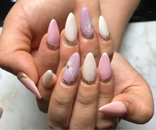 ロング salon kuuのネイルデザイン