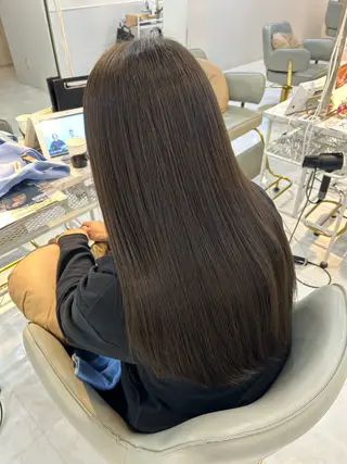 ロング カラー 柔らかカラー🤎 luna🧸🤎のヘアスタイル