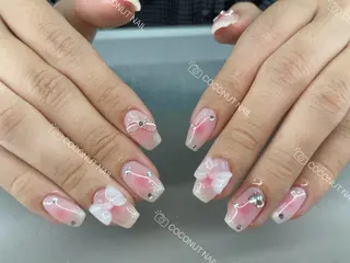 ネイル 神田 ココナッツのネイルデザイン