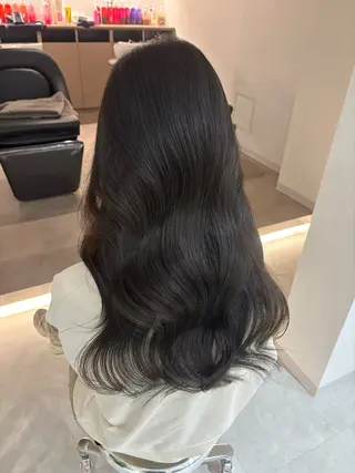 ロング カラー 🎀透明感× 赤み消し🎀正源のヘアスタイル