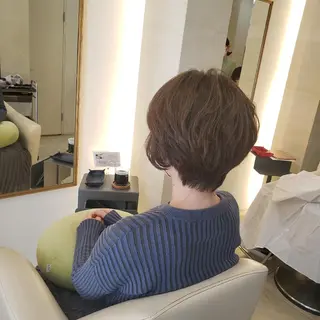 ショート タカギ ヨウコのヘアスタイル