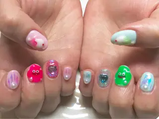 ネイル 五十嵐 美智のネイルデザイン