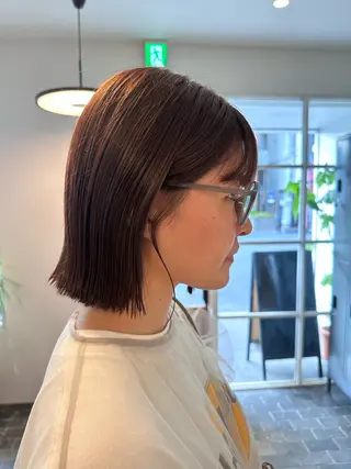 ミディアム カラー ヘアアレンジ ◎モチマル チアキ◎のヘアスタイル