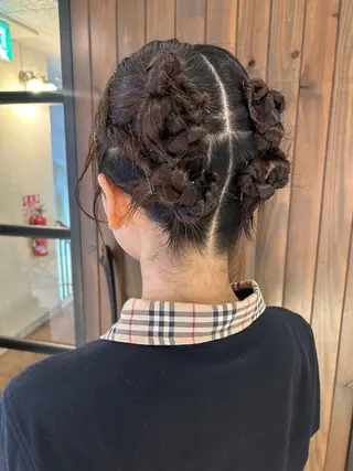 セミロング カラーリスト IKUHOのヘアスタイル