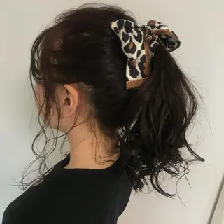 ロング カラー 野村 莉夏香のヘアスタイル