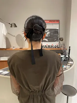 ヘアアレンジ . chihiroのヘアスタイル