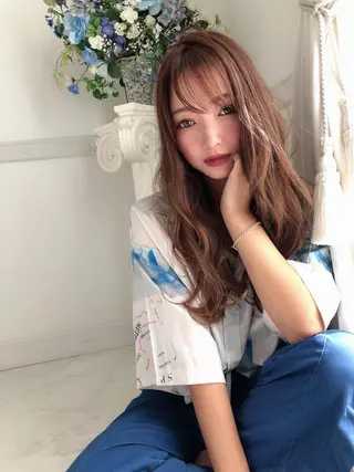 セミロング 縮毛矯正・髪質改善 ❣️三浦正也のヘアスタイル