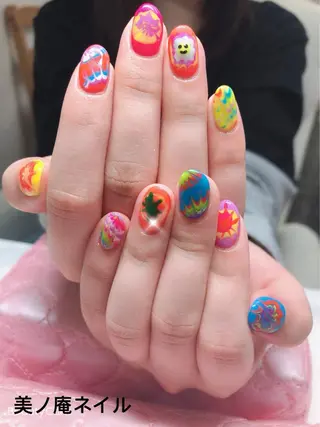 ネイル 美ノ庵ネイルサロン メトロポリタン前店のネイルデザイン
