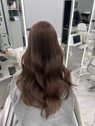 ロング カラー ヘアアレンジ kayo吉祥寺カラー モデル募集中✨のヘアスタイル