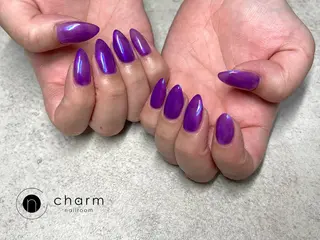 ネイル ネイルルーム チャームのネイルデザイン